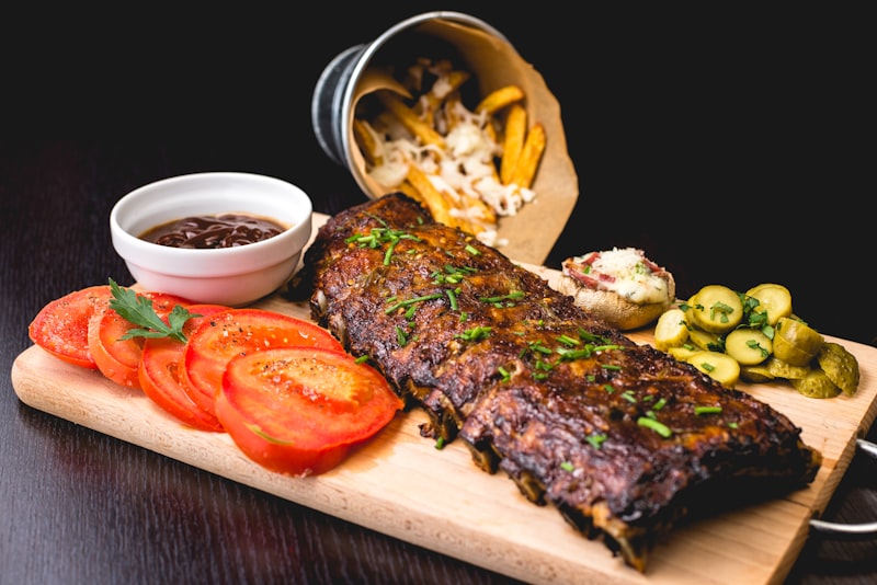 Pièce de viande grillée